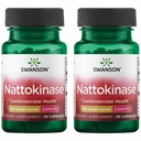 Swanson Nattokinase 2000 の Fibrinolytic の単位 100 ミリグラム 30 のカプセルの酵素 (2 のパック)