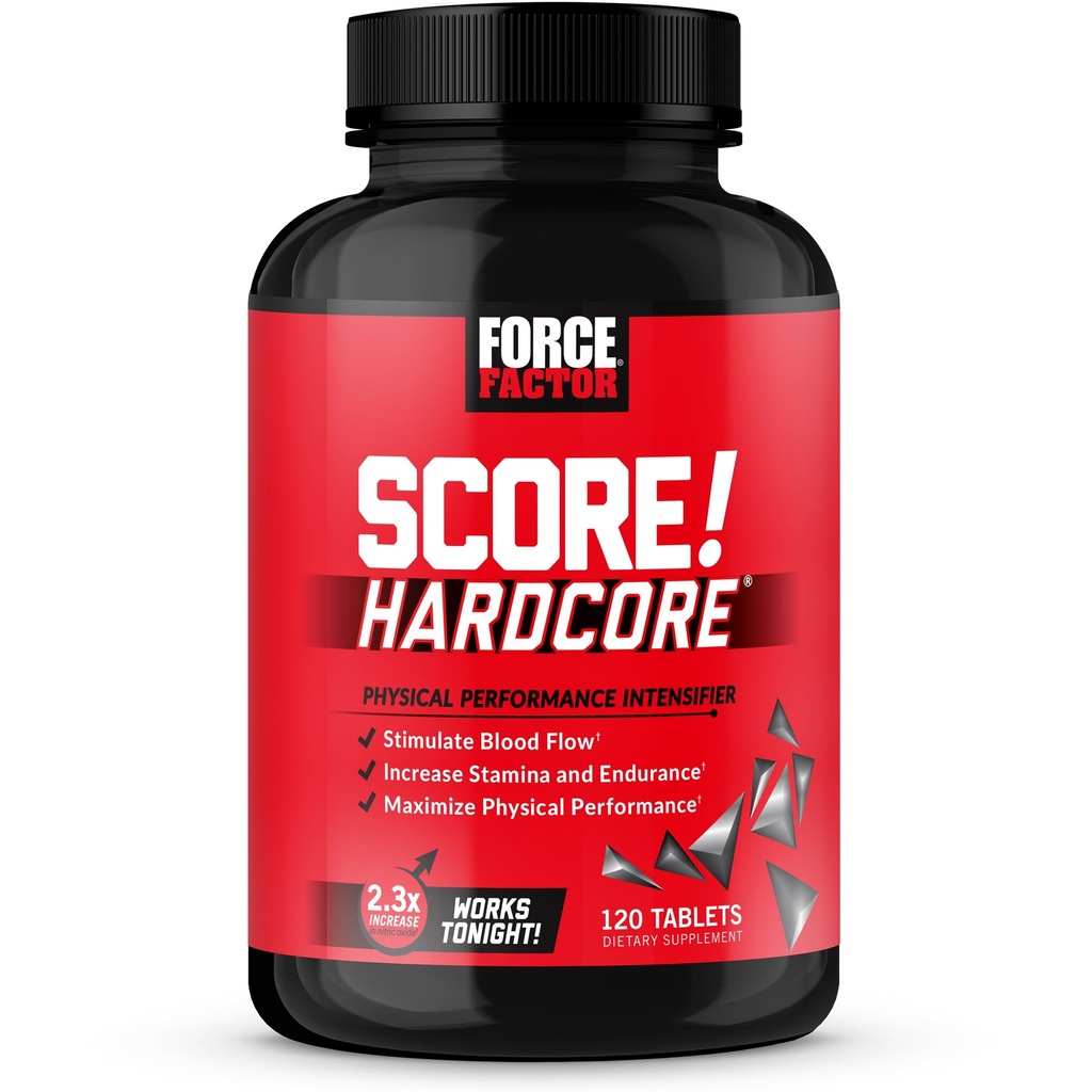 フォースファクタースコア! L-Citrulline、Yohimbe、黒いMaca及びBのビタミンが付いている人のためのハードコア・ニトリクトの酸化物ブースターの補足はスタミナを増加し、物理的な性能、120のタブレットを最大にします