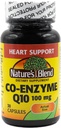 Nature's Blend Coenzyme Q10 100 mg 30カプセル