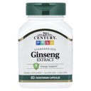 21世紀のGinsengのエキスのベジのカプセル、60Count