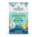 ノルディックナチュラルズゼロシュガー子供用DHAベジタリアンガミーチュー - パッションフルーツレモンフレーバー - 30グミ - ビーガン藻油オメガ3キッズブラウン&コグニションサポートのためのサプリメント - 30サービング