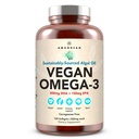 AMANDEANビーガンオメガ3サプリメント。 プレミアム魚油代替。 Algae DHAとEPA。 カラギーナン無料Softgels. アルガルエッセンシャル脂肪酸。 植物によって基づく中心、頭脳、目、皮、免疫サポート。 (120ct)
