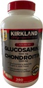 Kirklandの署名のグルコサミンHCI 1500mgのコンドロイチンの硫酸塩1200mg 220のタブレット/新しい増加された計算