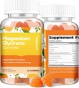 60の計算のマグネシウムのGlycinateのグミ400mg w/Ashwagandhaの補足-砂糖の自由な亜鉛マグネシウムのGlycinateの補足のAshwagandhaのグミ