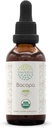 HerbEra Bacopa B60 USDA Organic Tincture | Alcohol-Free Extract, High-Potency Herbal Drops, Relaxation, Positive Cognitive Effect | Certified Organic Bacopa (Bacopa Monnieri) Dried Herb (2 fl oz)