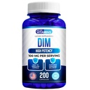 ビタミンDIM 100mg 200カプセル - 200日の供給 - Diindolylmethane DIM 健康なエストロゲンおよびホルモンのレベルとのサポートのための補足