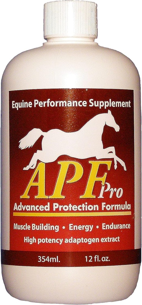 APF PRO Equine | 自然大学レベルの研究馬のサプリメント | 胃の健康, ストレスへの抵抗, 免疫サポート, 筋肉の健康, 持久力