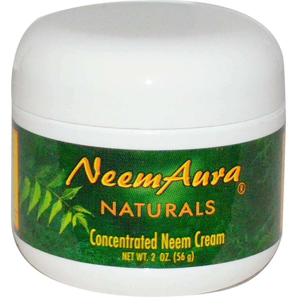 Neemaura Naturals Neem Cream with Aloe と Neem オイル, 2 Oz