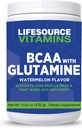 ライフソース ビタミン BCAA の粉 30 日の供給-分岐させたチェーン アミノ酸