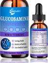 グルコサミンのコンドロイチンの液体は2000mgのLiposomal GlucosamineのコンドロイチンMSMのコンドロイチン及びグルコサミンの栄養物の補足w/Turmericのエキス、Hyaluronic酸、ケルセチン及びBromelainを落とします