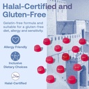 786 ビオチンブーストビタミン - 髪のためのハラールガミービタミン、スキン&ネイル - ビーガン、グルテンフリー、サービングあたり10,000mcg [最高効力]