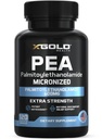 Palmitoylethanolamideのエンドウ豆の補足600のmg   Micronizedのエンドウ豆99%高度に浄化され、Bioavailable |米国製 | 男性および女性のための補足 - 120のカプセル