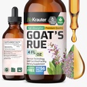 BIO KRAUTER Goats Rue Lactation Supplement Tincture - ビーガン, アルコール & 砂糖無料ドロップ 4 Fl.Oz.