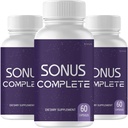 (3 Pack) Sonus Complete - Sonus Complete Tinnitus Support Supplement (180 Capsules)