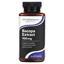 LifeSeasons Essentials - Bacopa Extract Supplement - サポートメモリ&メンタルフォーカス - 健康なストレス応答を促進 - ブースト認知機能 - 給餌ごとに900mg - 60カプセル