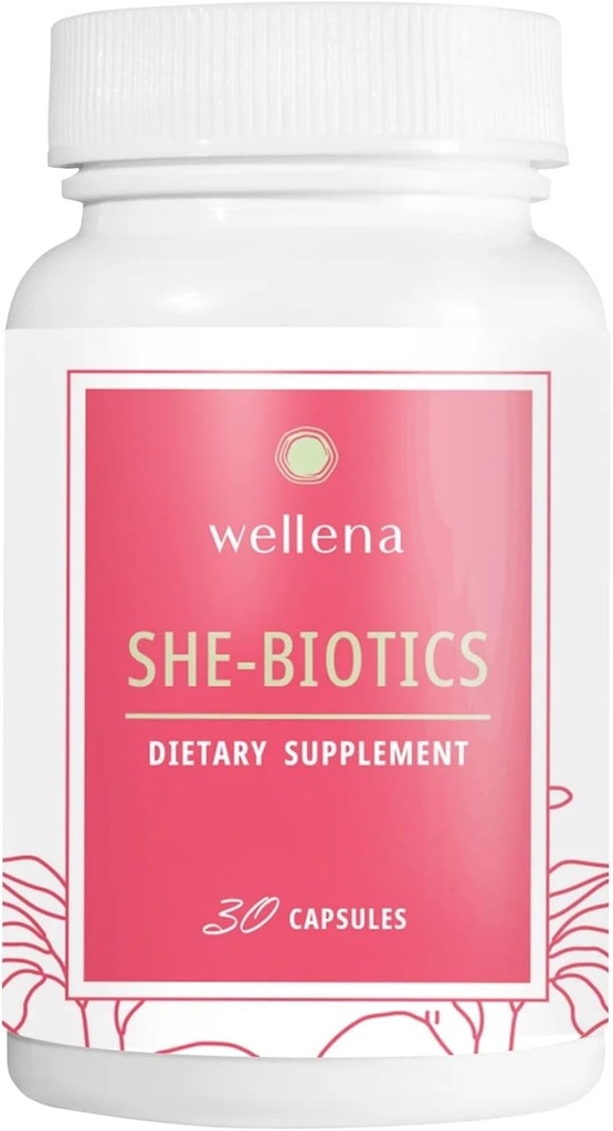 Wellena She-Biotics by Magdalena | 30 Capsules, 30 Servings