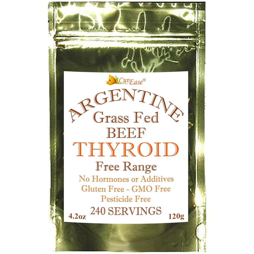 Beef Thyroid Powder - Grass Fed & Finished Argentine (4.2oz)