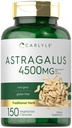 Carlyle Astragalusの根のカプセル4500mg   150の計算 ベジタリアン、非GMOのグルテンフリーの補足
