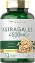 Carlyle Astragalusの根のカプセル4500mg   150の計算 ベジタリアン、非GMOのグルテンフリーの補足