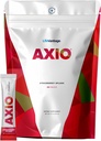 LifeVantage AXIOの規則的なエネルギー飲み物の粉、Nootropicの補足、焦点及び泥サポート、L-theanine、緑茶、Bのビタミン、DMAE、Quercetin及びパイン・バーク、いちごのスプラッシュ、30のパケットを使って