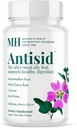 MICHAEL'S Health Naturopathic Program Antisid - 90ビーガンChewableウエファー - ワイルドチェリーフレーバー - 健康的な消化をサポート - Kosher - 30サービング