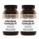 Dr. Schulzeの腸の式#1 - コロンの健康サポートのための腸の動きの補足 - ブロッティング&便秘援助 - 腸の清潔 - オールナチュラル - 植物ベースの - ビーガン - 90 カウント(2パック)