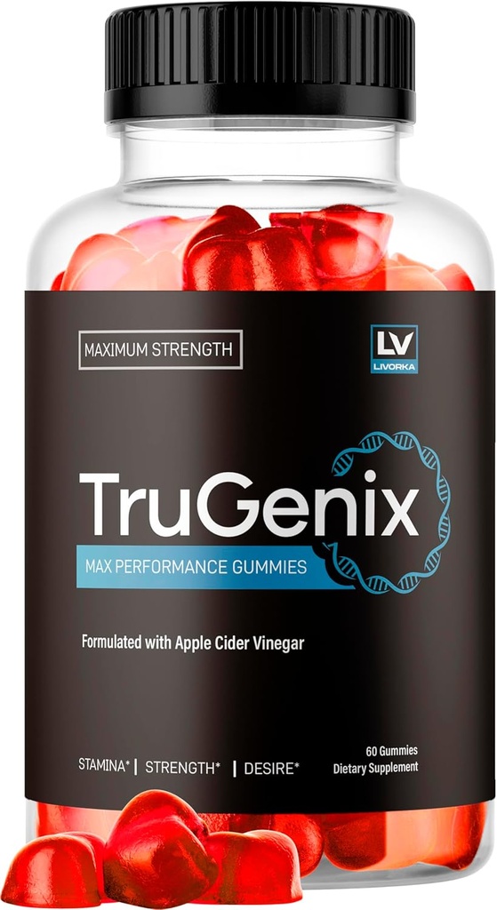 TruGenix Gummies、男性のためのTruGenix Gummies、公式TruGenix Gummiesアドバンストフォーミュラ、TruGenix ACVグミー、TruGenixサポートサプリメントグミー、プレミアムフォーミュラ、60グミー1ヶ月