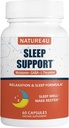 大人のための1つの睡眠の援助の3つ、延長解放のMelatonin 5のmg、Lのテアニン250のmg、GABA 250のmg、弛緩および睡眠の補足、60のカプセル