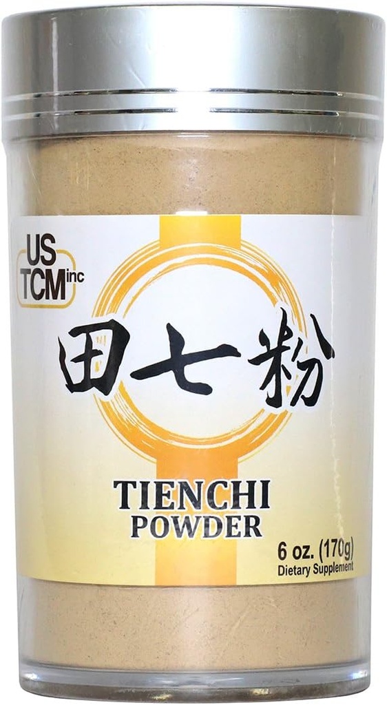 100%の純粋なチエンチの粉のPseudoginseng NotoginsengのSanqiの粉TienchiのGinsengの粉田七粉120mesh (6oz)