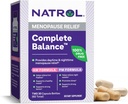 Natrolの完全バランス、月経救助のための食事療法の補足、女性のためのA.M./P.M.の月経間の救助、60のカプセル、30日の供給まで