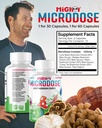5-MushroomのNootropicのブレンド- 60のカプセル、トルコの尾、Reishi、高いベータ グルカン、及びライオンのマニッシュの補足のカプセル、機能きのこの草の補足が付いているMaitakeのきのこのエキス