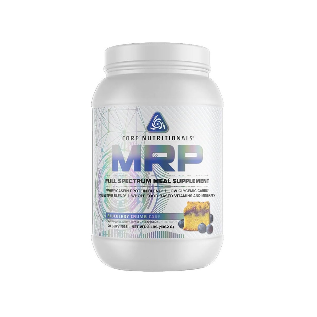 コア栄養剤プラチナMRPフルスペクトラムミール交換、オールデイアミノ酸サポート、27Gプロテイン、20サービング(ブルーベリーパンケーキ)
