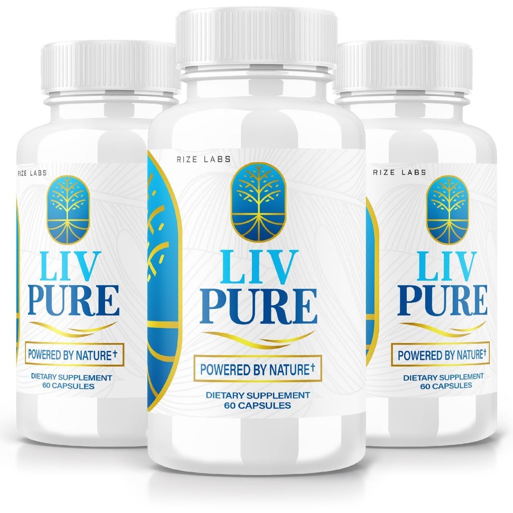 ライズラボ - LivPure 自然によって動力を与えられた - 高度な式 - 肝臓サポートのための純粋なサポート栄養補助食品、余分な強度、ビーガン、肝臓機能の丸薬(180カプセル)