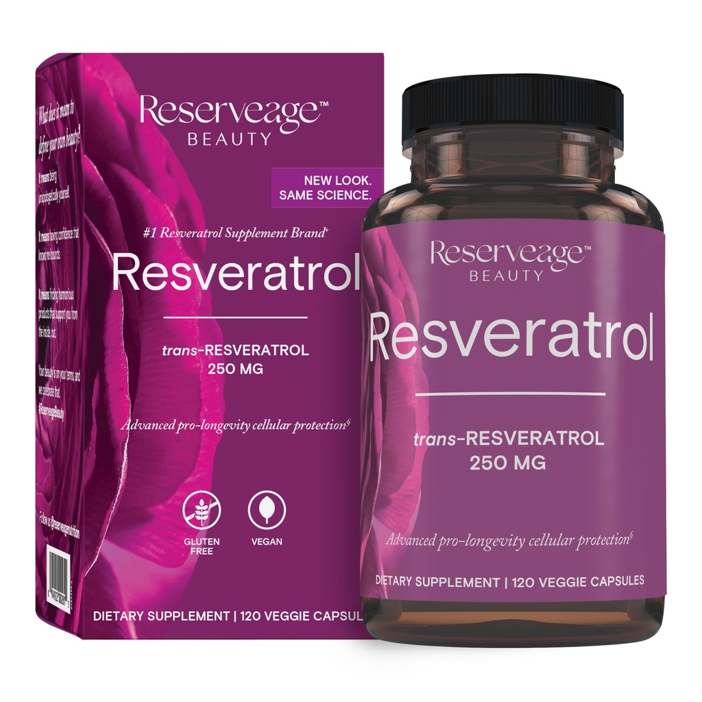 準備の美、Resveratrol 250のmg、心および細胞の健康のための酸化防止の補足、サポート健康な老化および免疫システム、Paleo、Keto、120のカプセルを支えて下さい