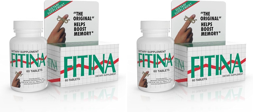 記憶ブースト、認知援助、脳の健康(60錠/パック2)