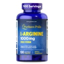 Puritan's Pride L-Arinine 1000mg、栄養補助食品は、ニトリ酸化物レベルと心臓と循環熱、100日供給、100錠をサポートしています