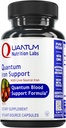 Quantum Nutrition Labsアイアンサポート - 女性と男性のための鉄のサプリメント、ビーガンアイアンサプリメント、低用量の穏やかな鉄、自然に健康的な血をサポートするために供給 - 60ベジタリアンカプセル
