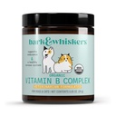バルク&ウィスカーズオーガニックビタミンBコンプレックス、0.85 Oz。 (24 g)、60 Scoops、ヘルシーな神経系と耐久性、獣医フォーミュレート、非GMO、認定USDAオーガニック、Mercola博士