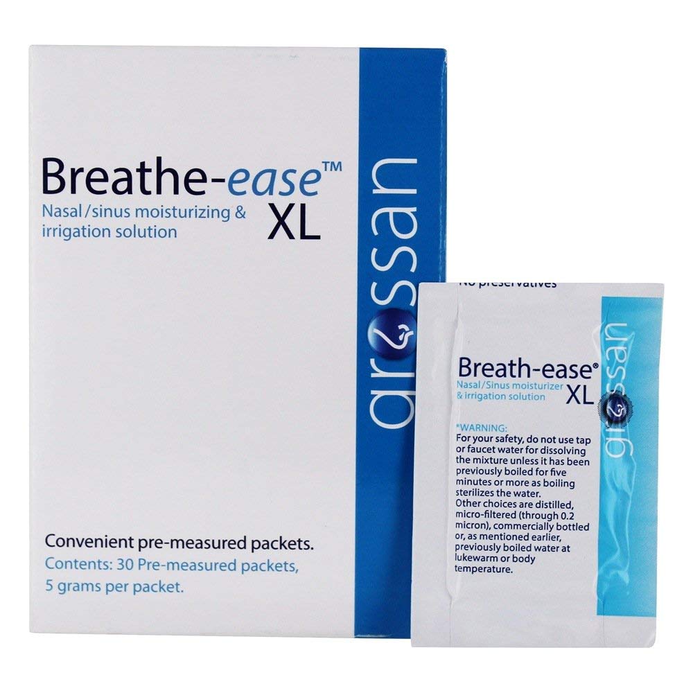Breathe-Easexlの鼻のSinusの潅漑のパケット、30の計算