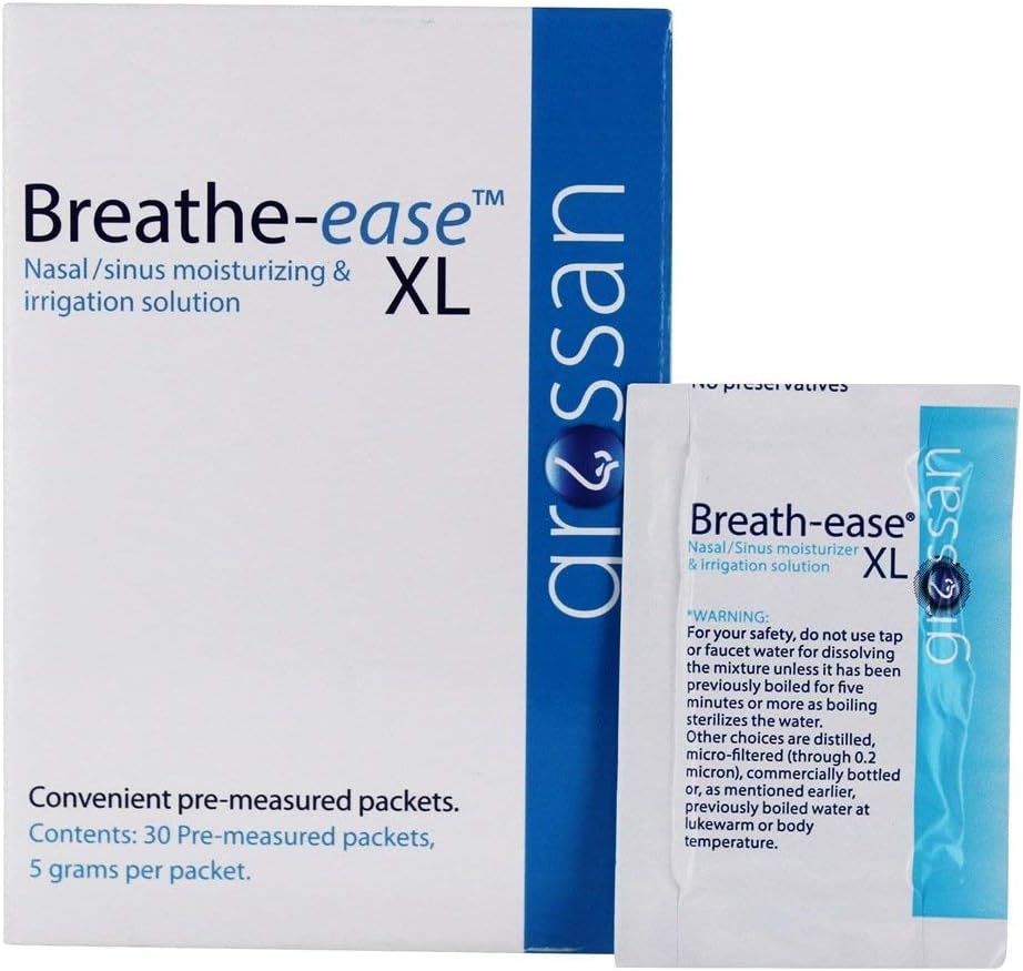Breathe-Easexlの鼻のSinusの潅漑のパケット、30の計算