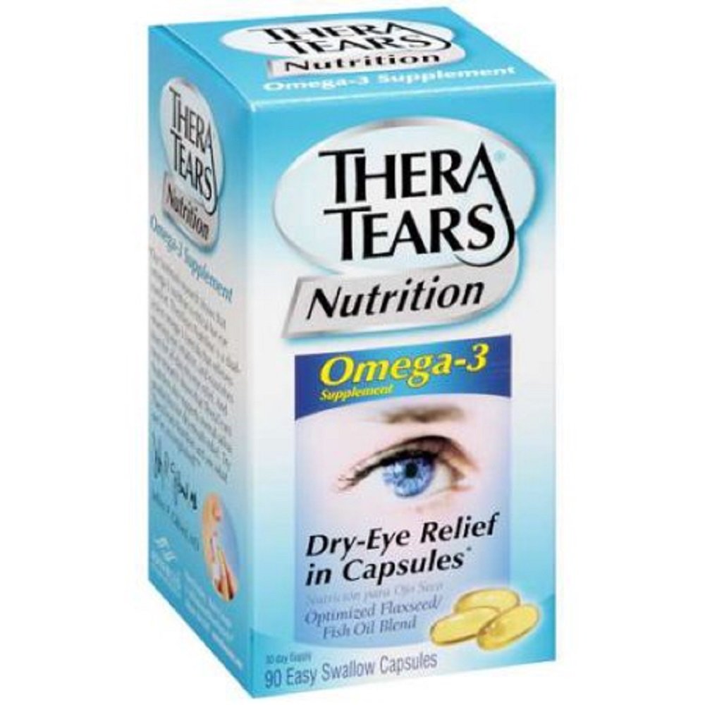 Theratearsの栄養オメガ3の補足90のカプセル