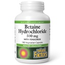 自然な要因、Btaine HCL 500のmg、サポート健康な消化および健康な微生物、180のカプセル(180のサービング)