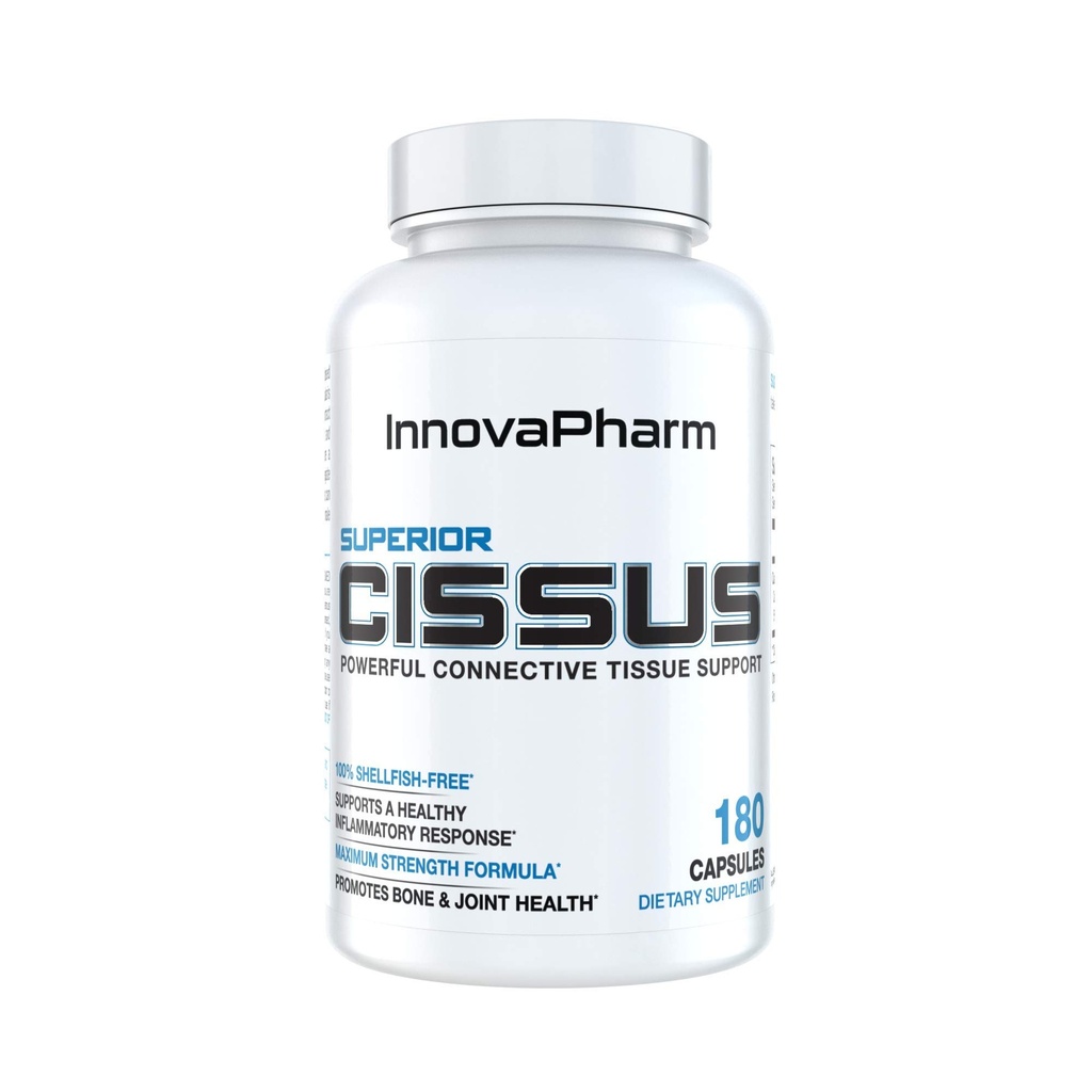 InnovaPharmの優秀なCissus - QuadraFlex 4800mg -180の帽子