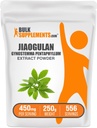 BulkSupplements.com Jiaogulan Extract Powder - Gynostemma Pentaphyllum, Jiaogulan Powder, Gynostemma Extract - Vegan & Gluten Free, 500mg per Serving, 250g (8.8 oz) (Pack of 1)