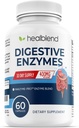 healblendの消化器の健康の酵素のブレンドの補足:Probioticsの高度の酵素- 60のカプセル(1)