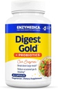 Enzymedica のダイジェストの金 + プロバイオティクス、Gut の健康のための 2-in-1 の方式、消化酵素及び 1 のビリオンの活動的なプロバイオティック文化、45 の計算
