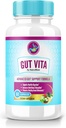 Gut Vita カプセル - Gut Vita サプリメント 高度な消化器用ウェルネス, すべての自然なフォーミュラをサポート 腸の健康, GutVita 修復 最適 Gut フローラ, パスタ レビュー (60 カプセル)