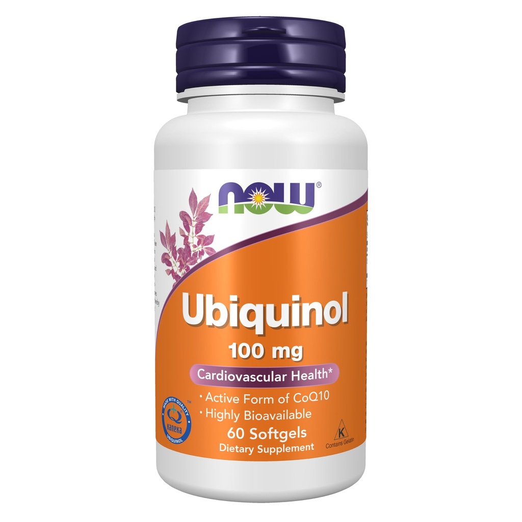 NOWの食糧補足、Ubiquinol 100のmgの高い生物学的利用性(CoQ10の活動的な形態)、60のSoftgels