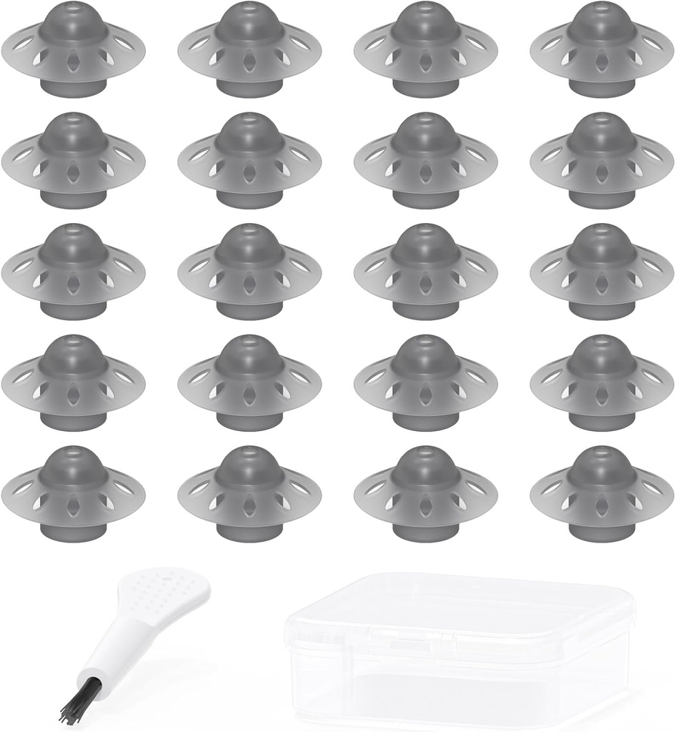 補聴器のドーム - Phonak SDS 4.0マーベル&パラダイスモデル イヤーチップ アクセサリーの交換(Medium 20pcs Pack)