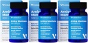VitaMedica Arnica Montana 30Xホメオパシー錠 for 美肌と腫れ | 植物由来のフォーミュラ | プラスチック外科医 | 自然回復手術や怪我 | 3パック | 150 摂食
